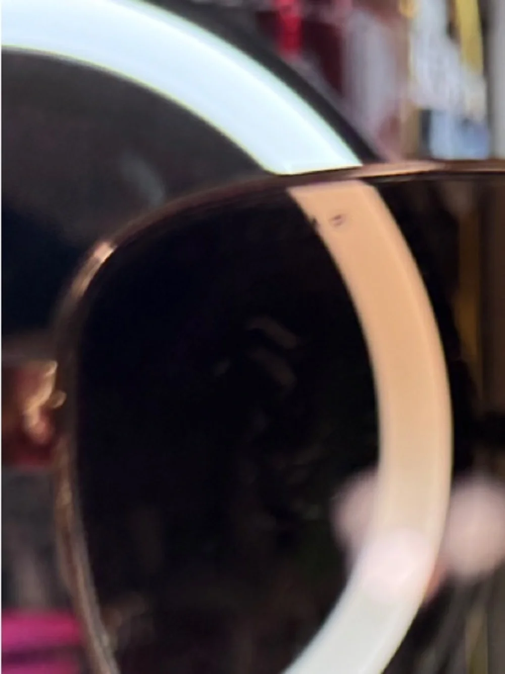 Ralph Lauren Gold Frame Sunglasses with Brown Gradient Lenses